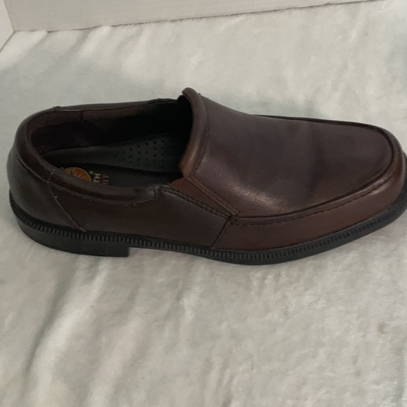 Earth Spirit Brown Leather Loafers Slip-Ons - Picture 6 of 9